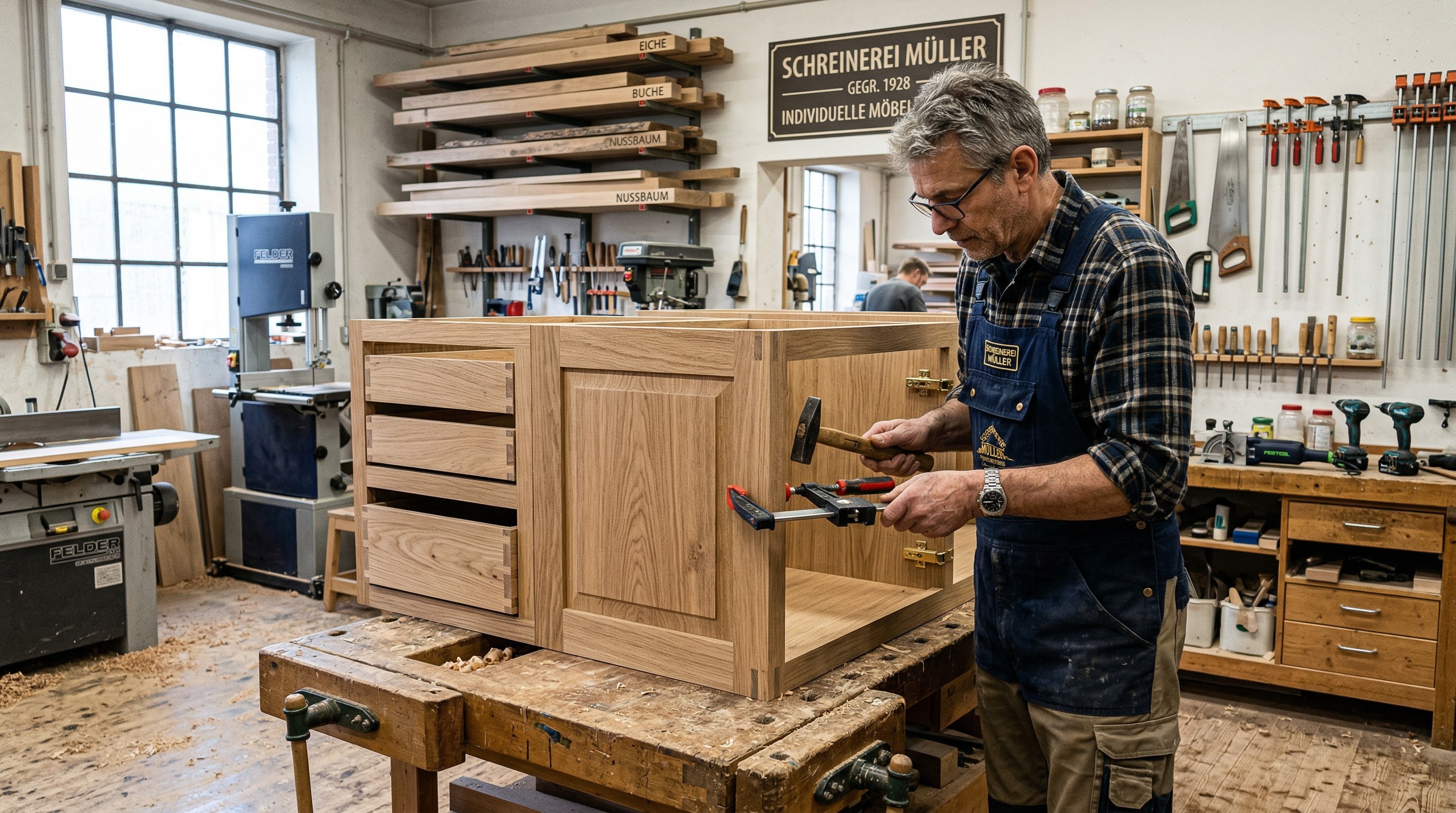 Ärmel hoch Die Eventtischlerei – Tischler & Schreiner Bargteheide